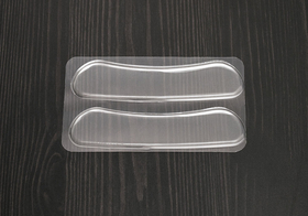 Наклейки на задник обуви прозрачные