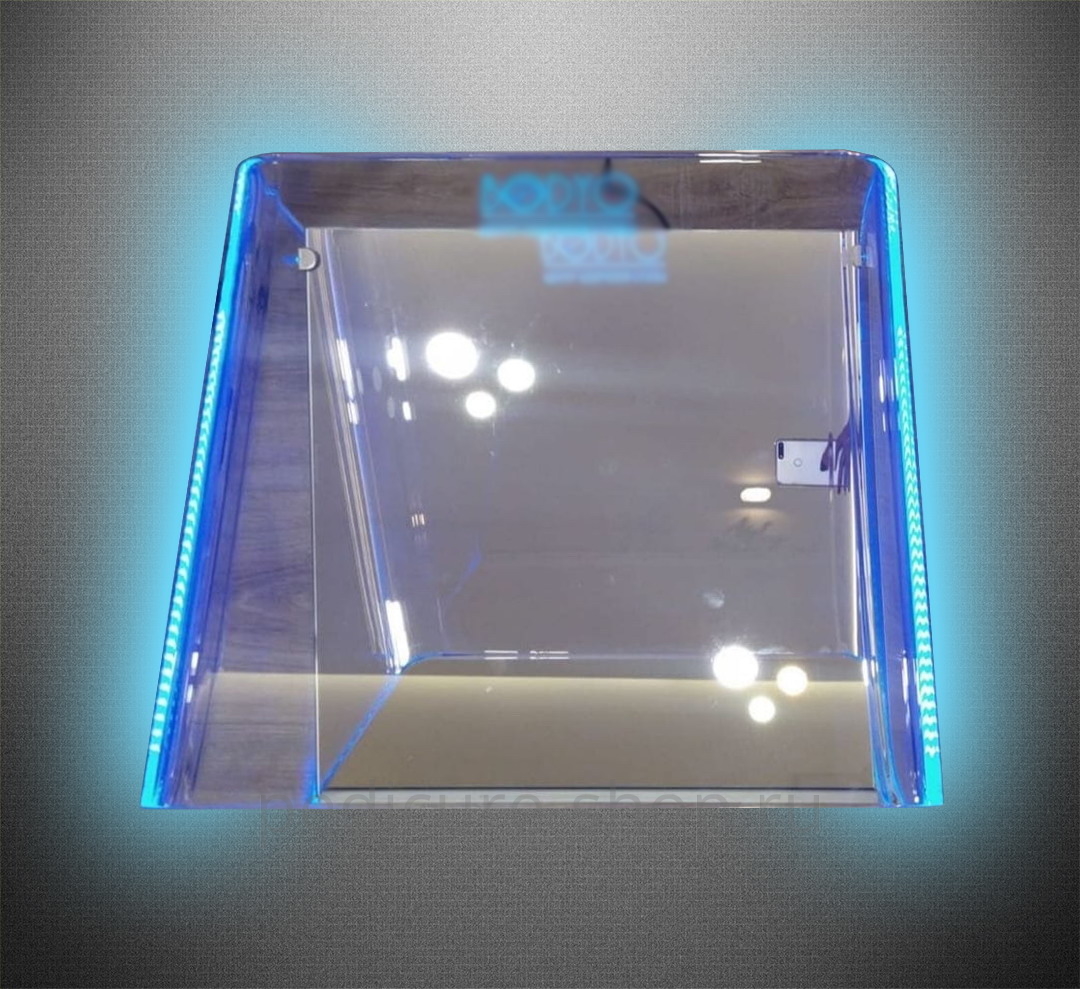 Плантоскоп с синей подсветкой и логотипом