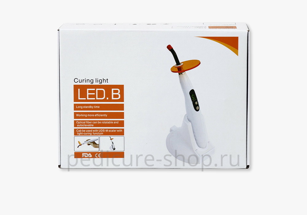 Ультрафиолетовая светодиодная полимеризационная лампа (фонарик) LED B5